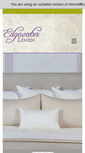 Mobile Screenshot of edgewaterlinen.com